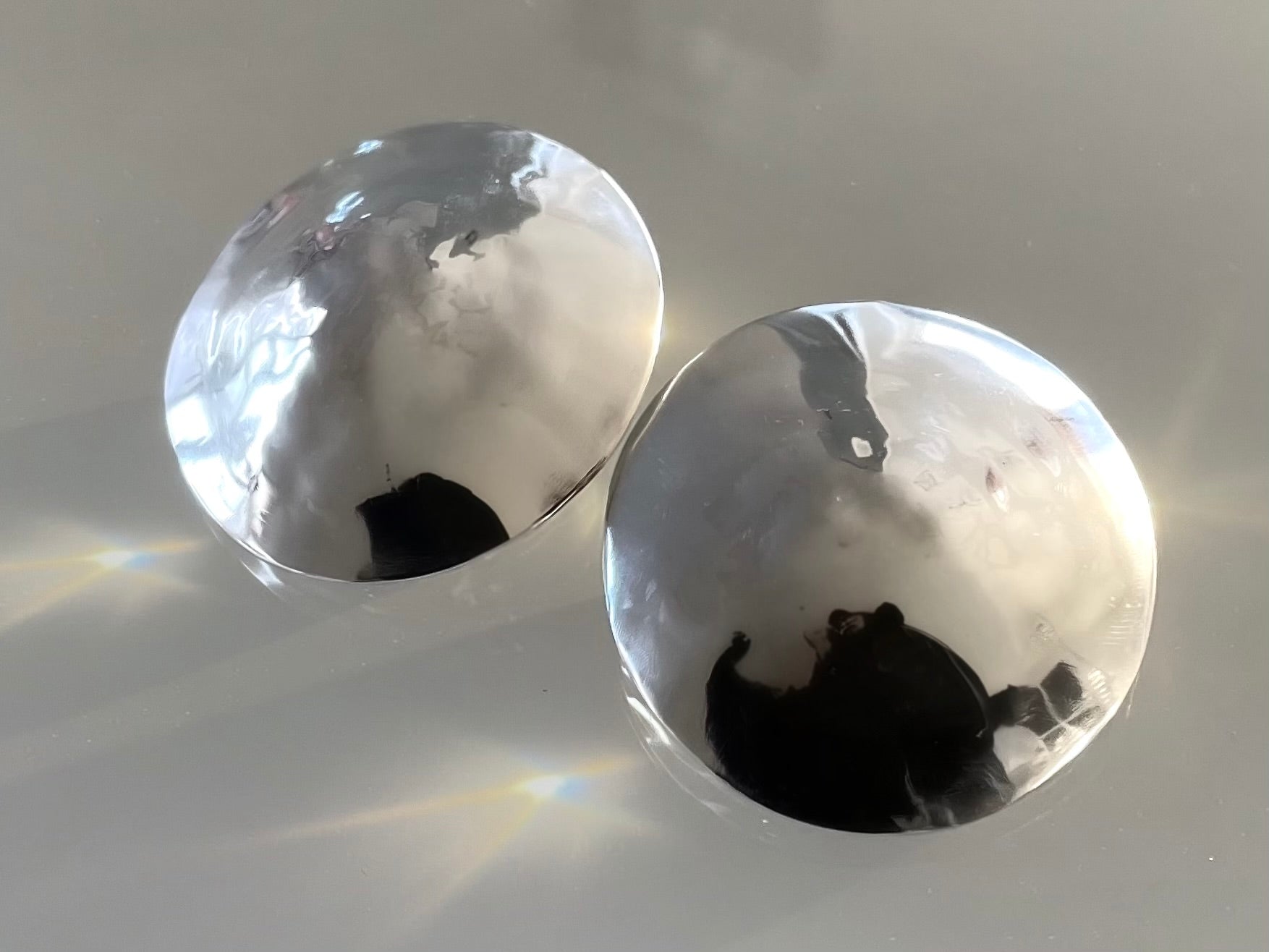 Large Moonmetal Studs